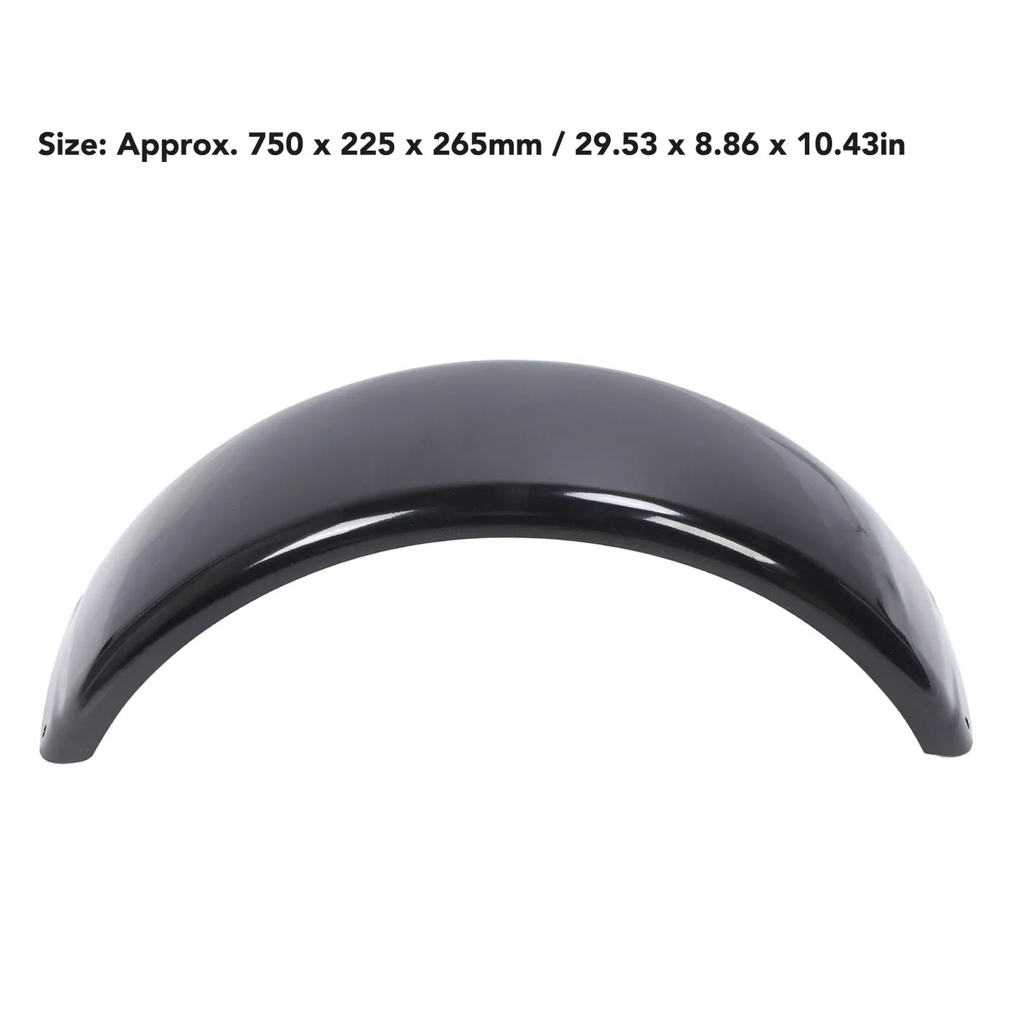 Metal Trailer Mudguard – Impact-Proof, Fits 14" & 15" Wheels