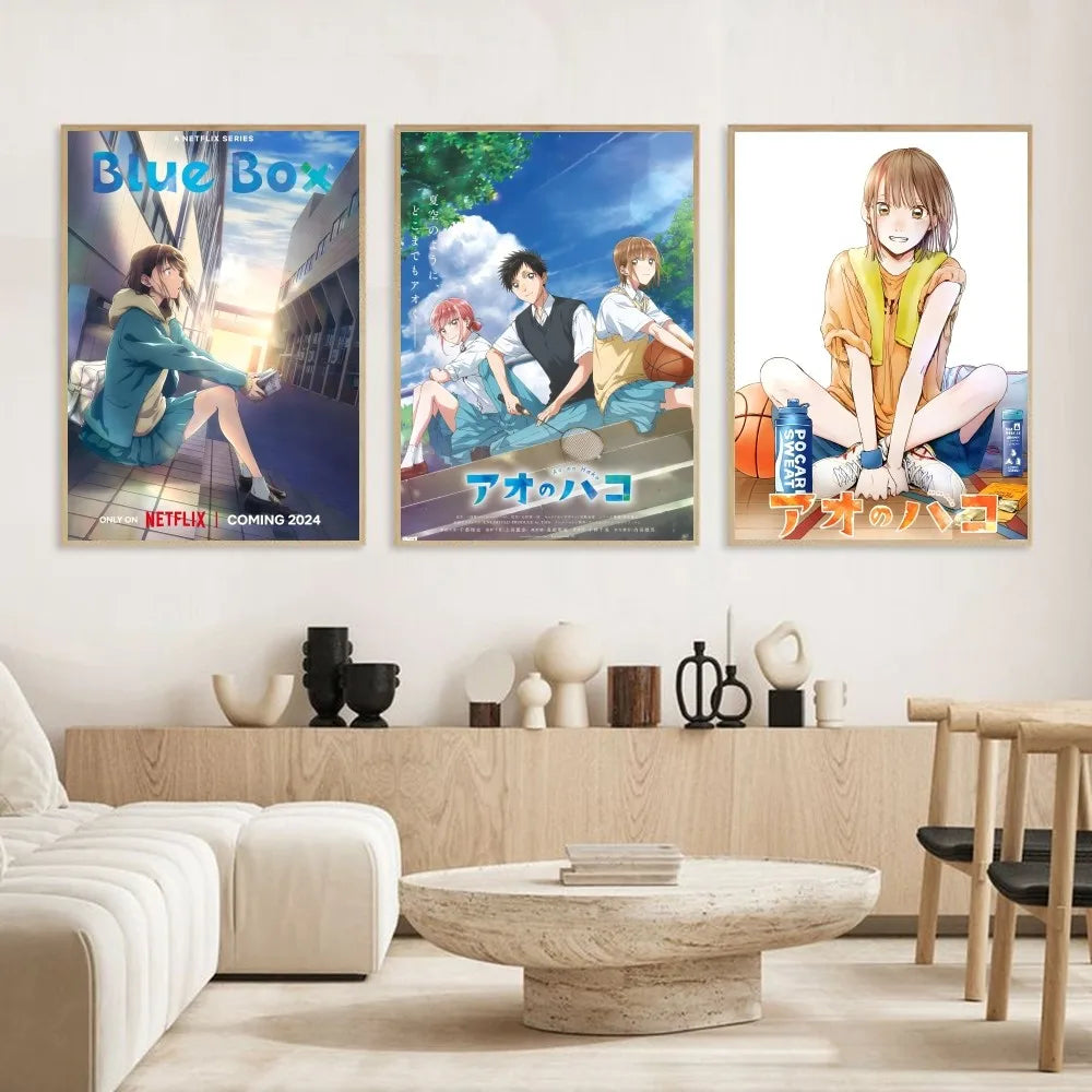 Anime Ao No H-hako Poster HD art sticky wall waterproof home living room bar decoration Peaceful Pleasures Health and Wellness