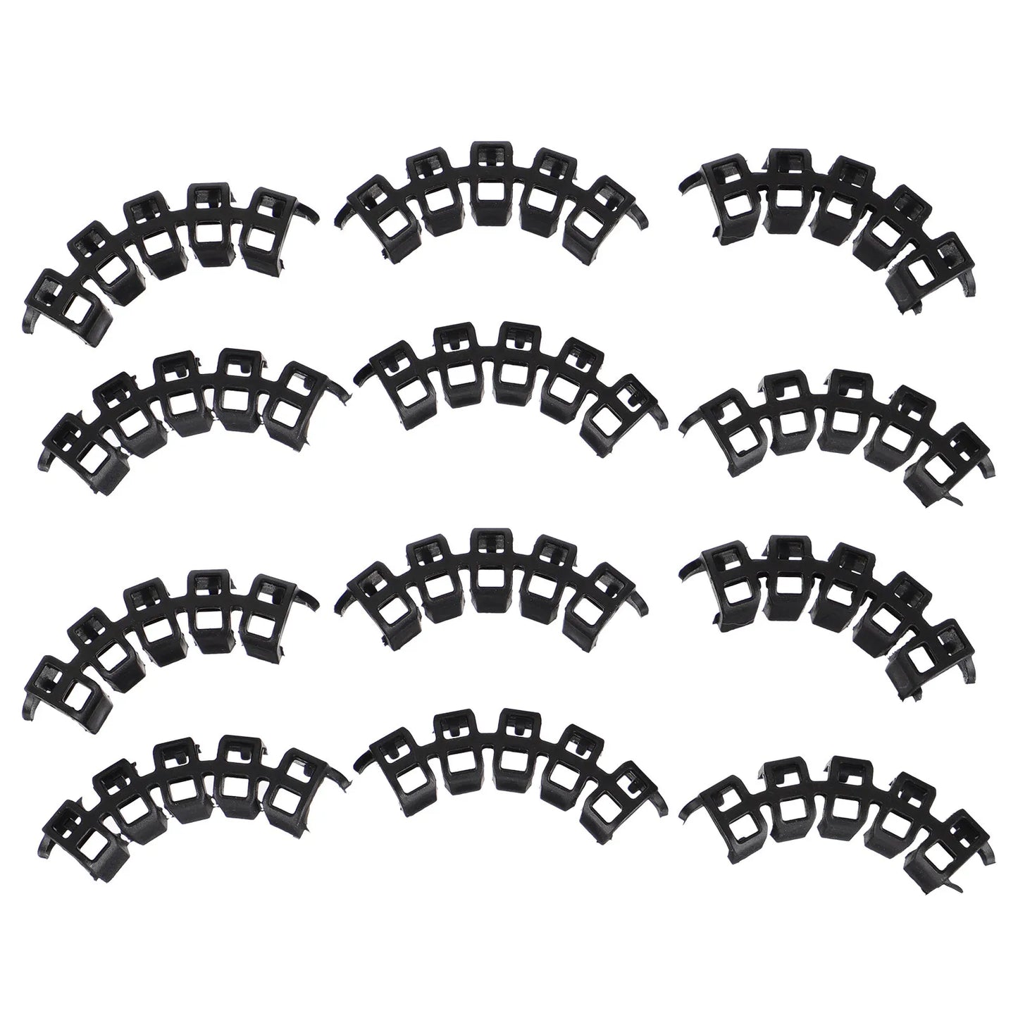 100Pcs Tomato Clamp Plant Support Clips Easy Fasten Tomato Cucumber Vine Vegetables Growing Gardening Tool Plastic Holder Plant Peaceful Pleasures Health and Wellness Default Title