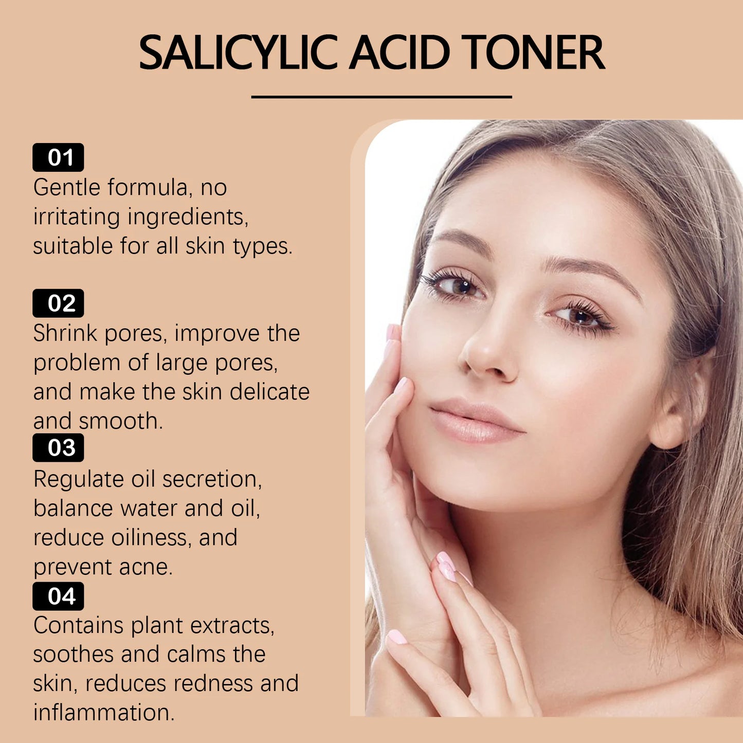 Salicylic Acid Toner – Acne, Pores & Oil Control | 100ml
