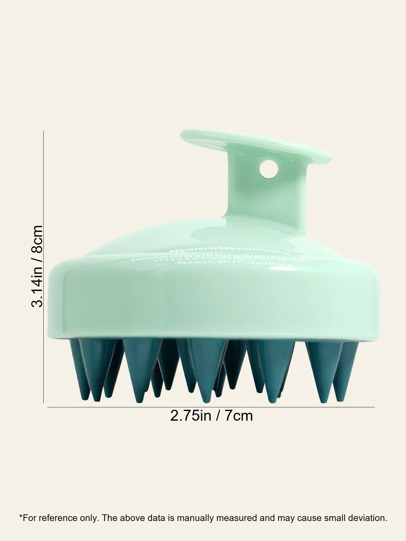 Silicone Scalp Massager Shampoo Brush – Spa Hair & Body
