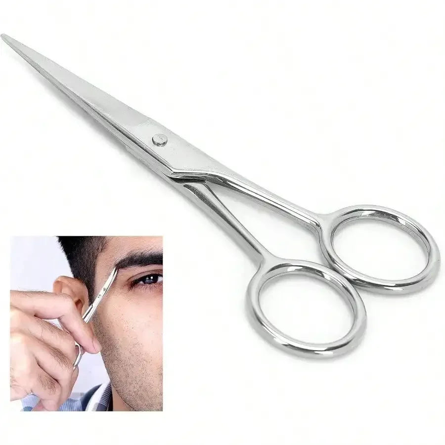 Men's Mustache Trimmer Scissors | Stainless Steel Grooming