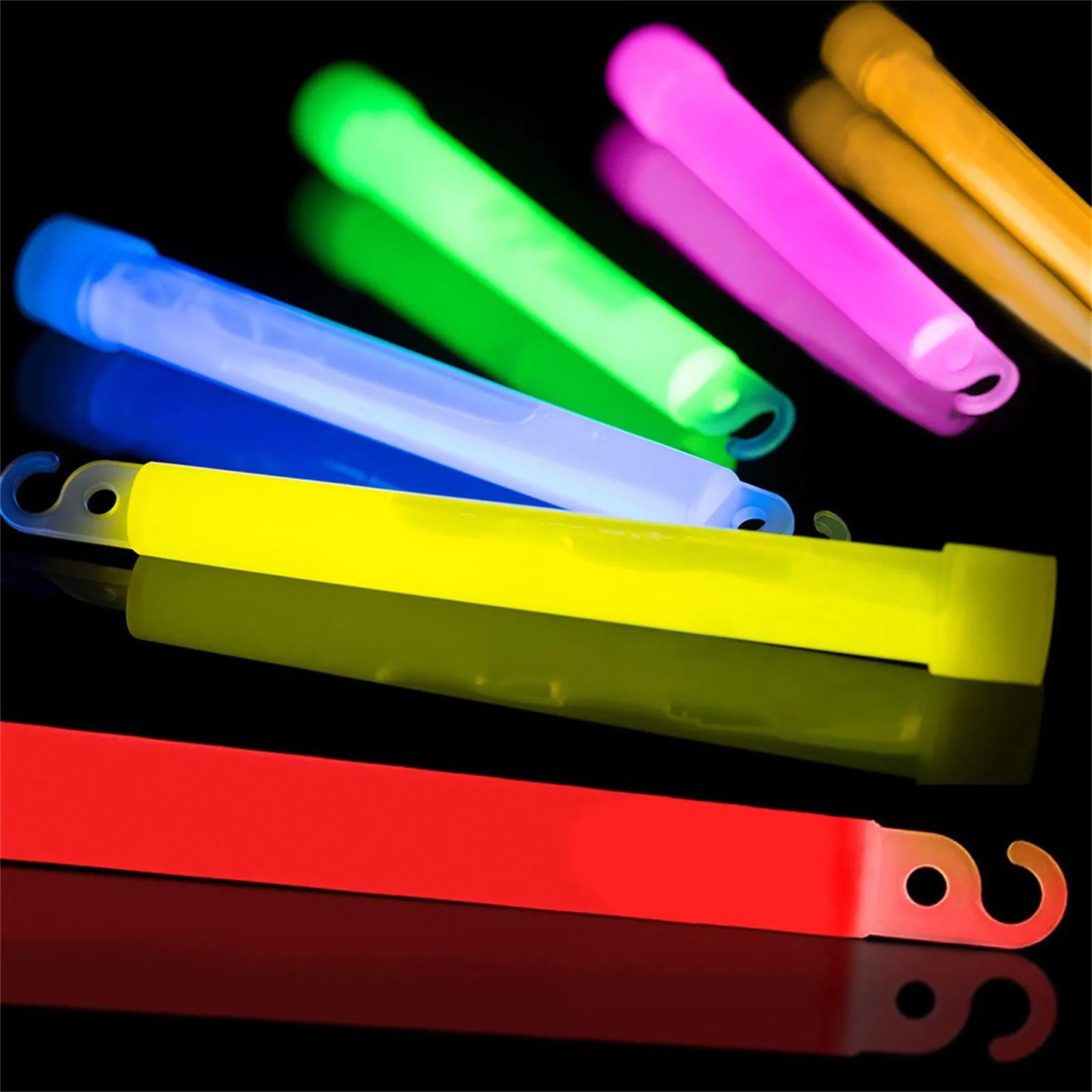 5-Pack Glow Sticks – Emergency, Camping & Party Lights