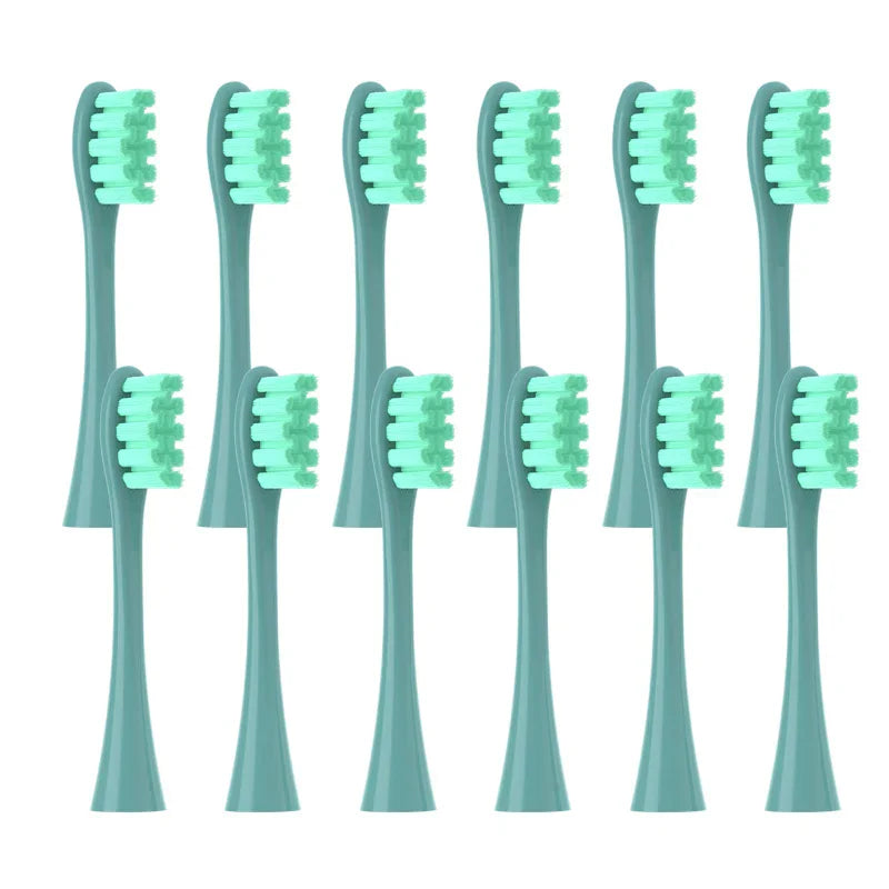 12-Pack Replacement Brush Heads for Oclean X Z1 F1 | Soft DuPont