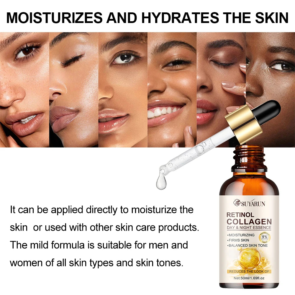 Retinol Collagen Cream Firming and Balancing Skin Tone Lightening Fine Lines Moisturizing and brightening Skin care cream. Peaceful Pleasures Health and Wellness