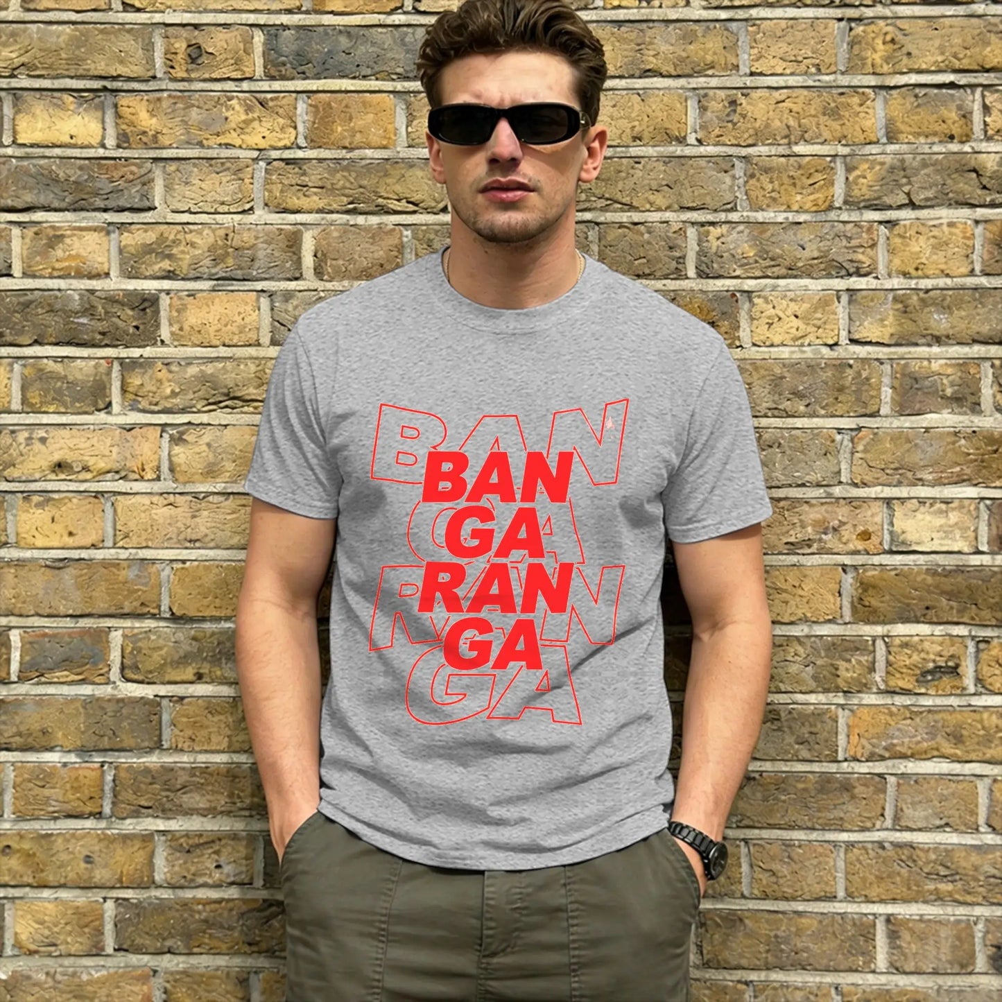 Men Bangaranga T Shirts Bulgaria DARA Eurovisions 2026 Pure Cotton Tops Humor Short Sleeve Round Neck T Shirt Original T-Shirts Peaceful Pleasures Health and Wellness GRAY M