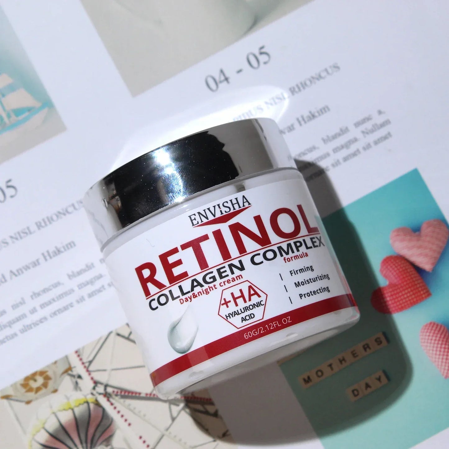 Retinol Collagen Complex Face Cream – Moisturizing & Firming Peaceful Pleasures Health and Wellness