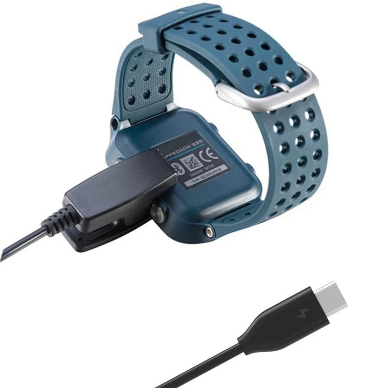For Garmin Lily 2 Charger Charging Clip Compact Portable Design Overvoltage Overcurrent Protection Fast Charging Plug And Play Peaceful Pleasures Health and Wellness