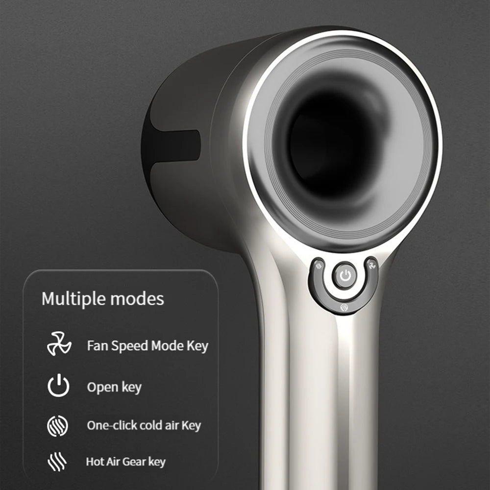 Professional 110000rpm Hair Dryer Negative Ion High Speed Electric Hiar Dryer Salon Home Brushless Blower Styling Tools Peaceful Pleasures Health and Wellness