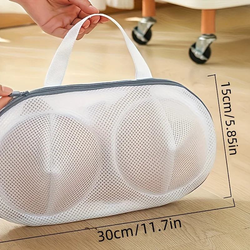 2-Pack Bra Laundry Bags – Anti-Deformation Mesh Wash Pouches