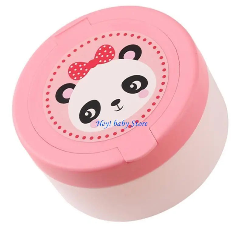 Baby Powder Puff Box | Safe Microfiber Infant Skin Container