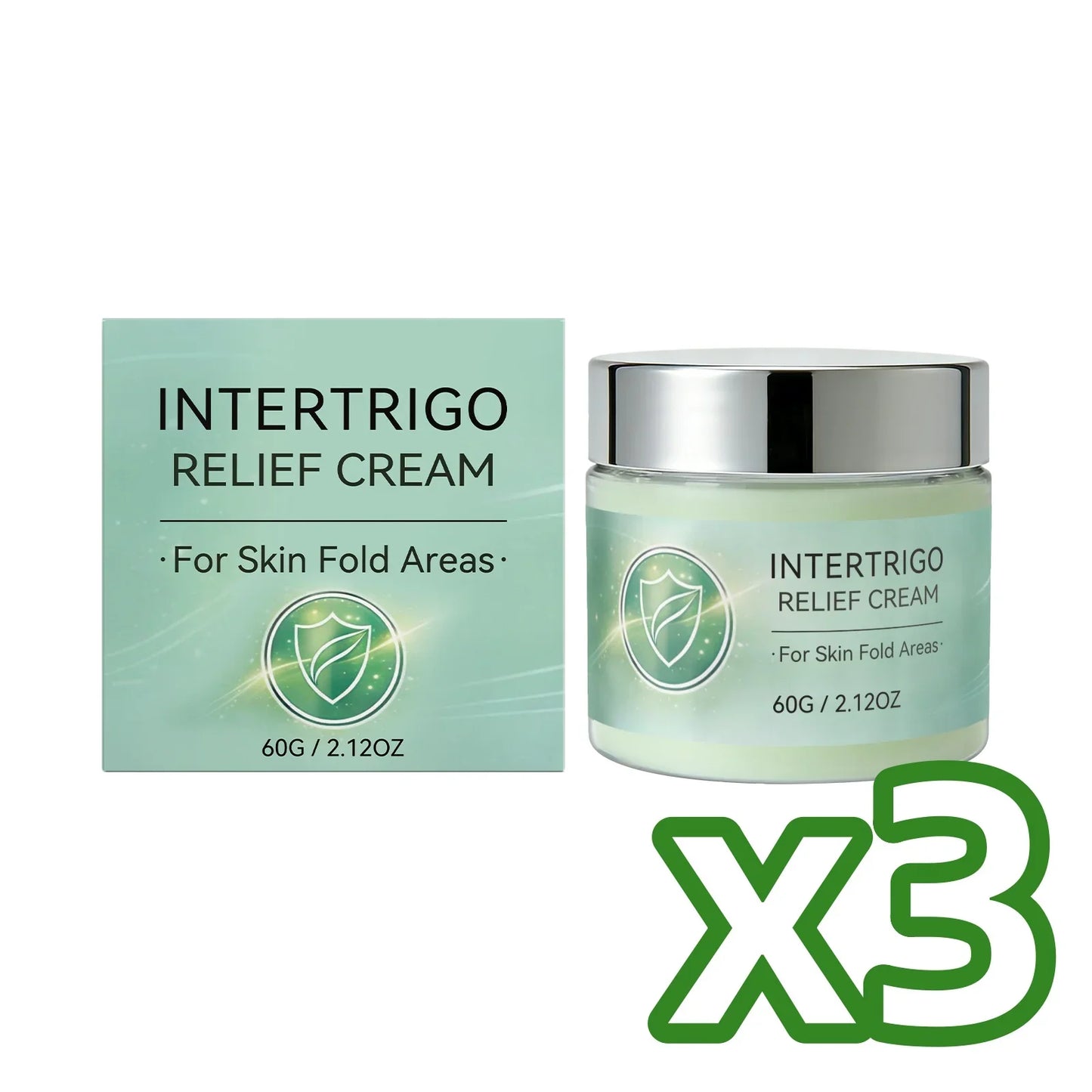 Intertrigo Relief Cream – Skin Fold Care & Anti-Chafing 60g