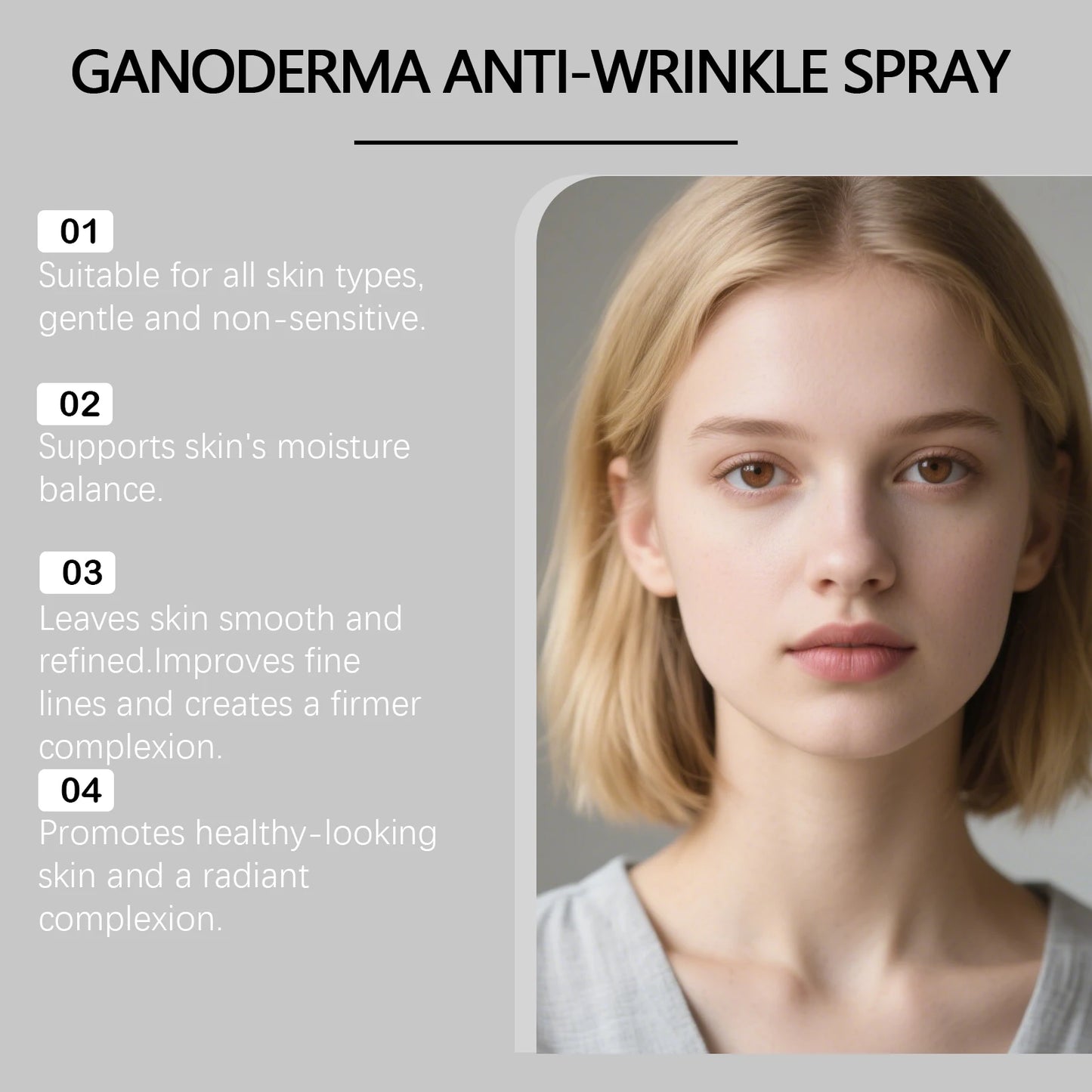 Ganoderma Face Mist Toner – Anti-Wrinkle & Hydrating Spray