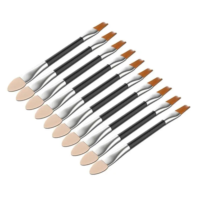 10-Piece Double-Tip Sponge Antiquing Pens for Artists