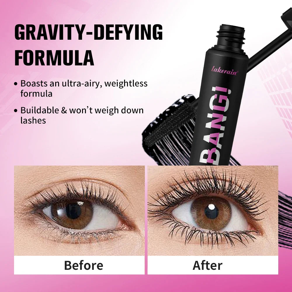 Black Volumizing Mascara – Waterproof, Lengthening & Smudge-Proof