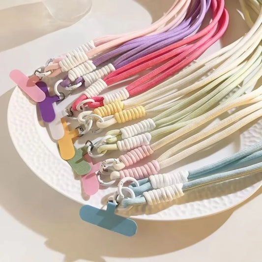 Multicolor Crossbody Phone Lanyard Strap | Anti-Lost Wristband Phone Lanyard Strap Peaceful Pleasures Health and Wellness