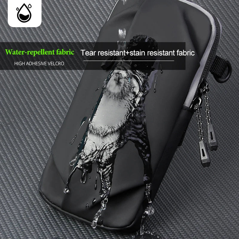 cell phone armband for running magnetic armband bags for women Mobile phone wrist stand bag for men Running racing accessories Peaceful Pleasures Health and Wellness
