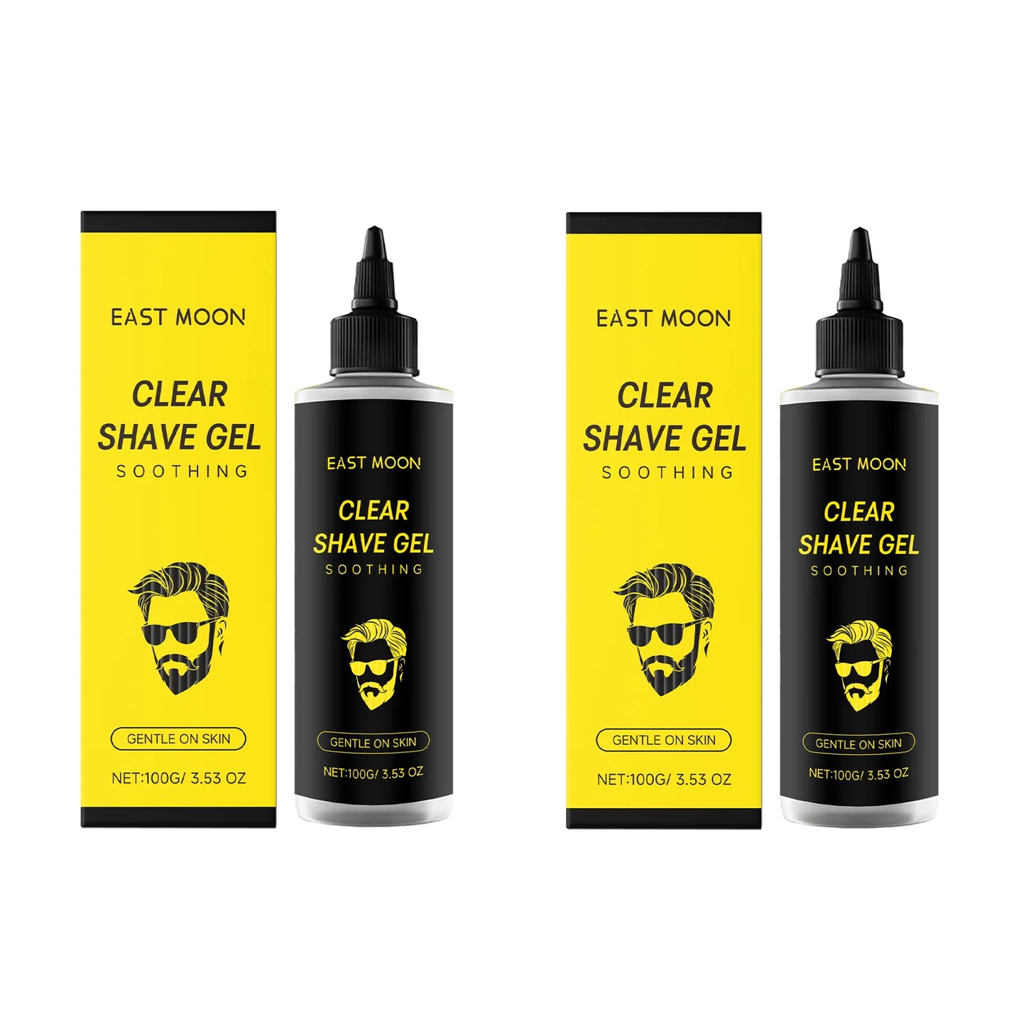 Men's Transparent Shaving Gel | Licorice & Vitamin E – 100ml