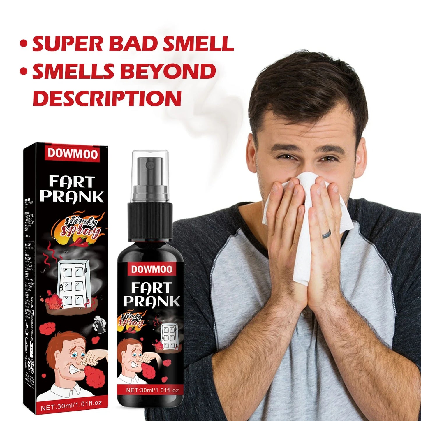 Stinky Prank Spray – Fart Smell Gag Gift for Pranks