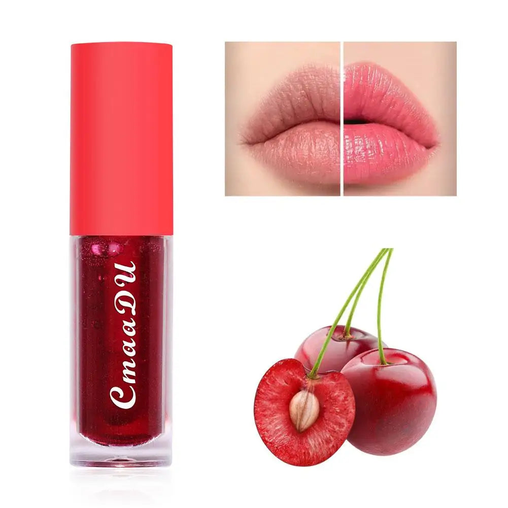 Color Changing Fruit Lip Balm – Moisturizing Jelly Lip Gloss