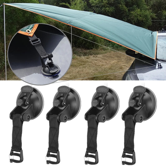 1/4/8PC Multi Suction Cup Heavy Duty Portable Adjustable Hook Car Suction Cup Kitchen Bathroom Outdoor Camping Tent Sucker Peaceful Pleasures Health and Wellness