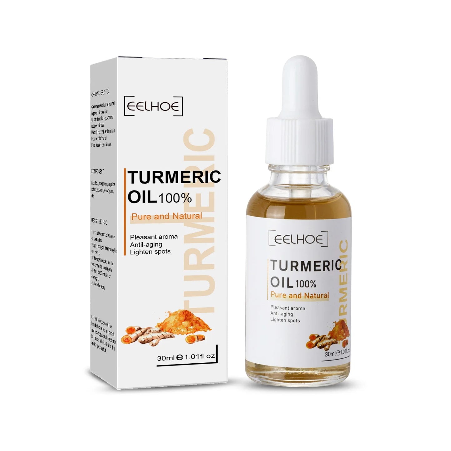 EELHOE Turmeric Face Oil – Brightening & Dark Spot Corrector 30ml
