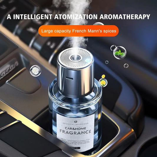 Smart Ultrasonic Car Air Freshener Aromatherapy Diffuser 160ml Car Aromatherapy Diffuser Peaceful Pleasures Health and Wellness