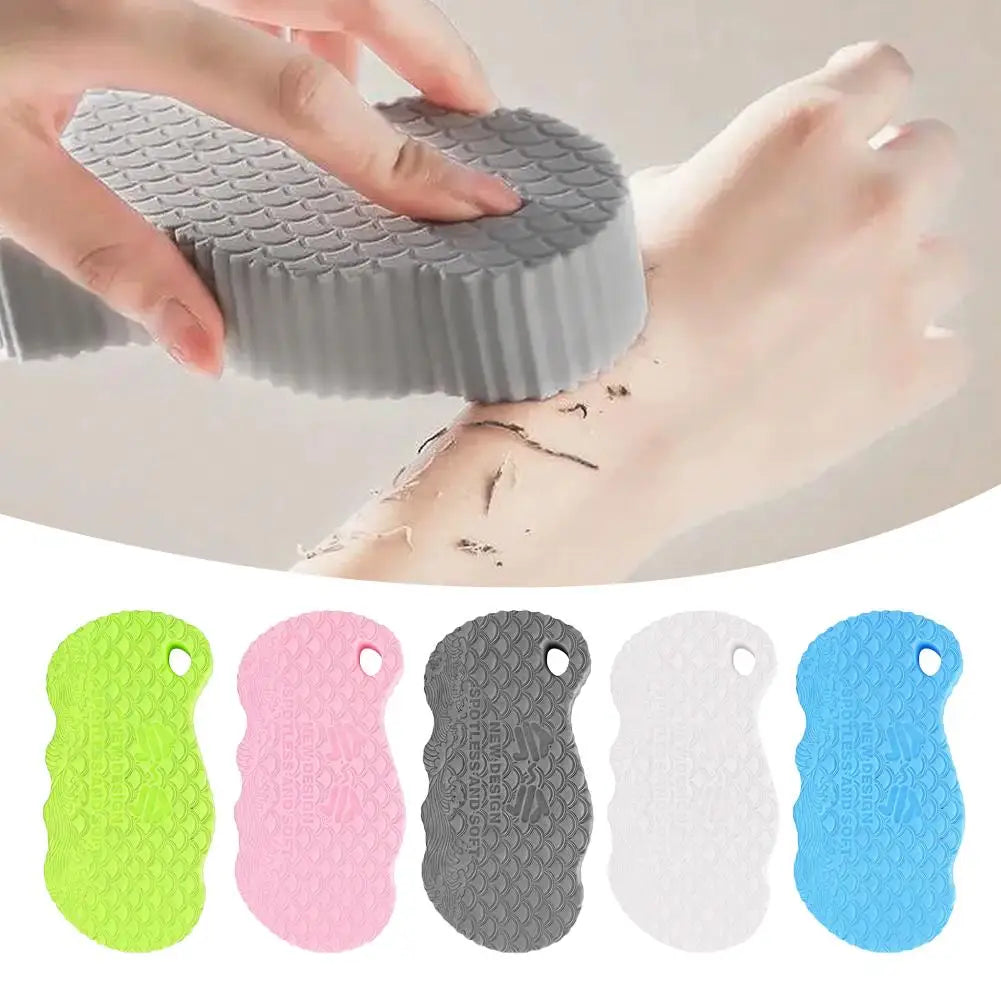 Gentle Exfoliating Bath Sponge Scrubber for Adults & Kids Peaceful Pleasures Health and Wellness