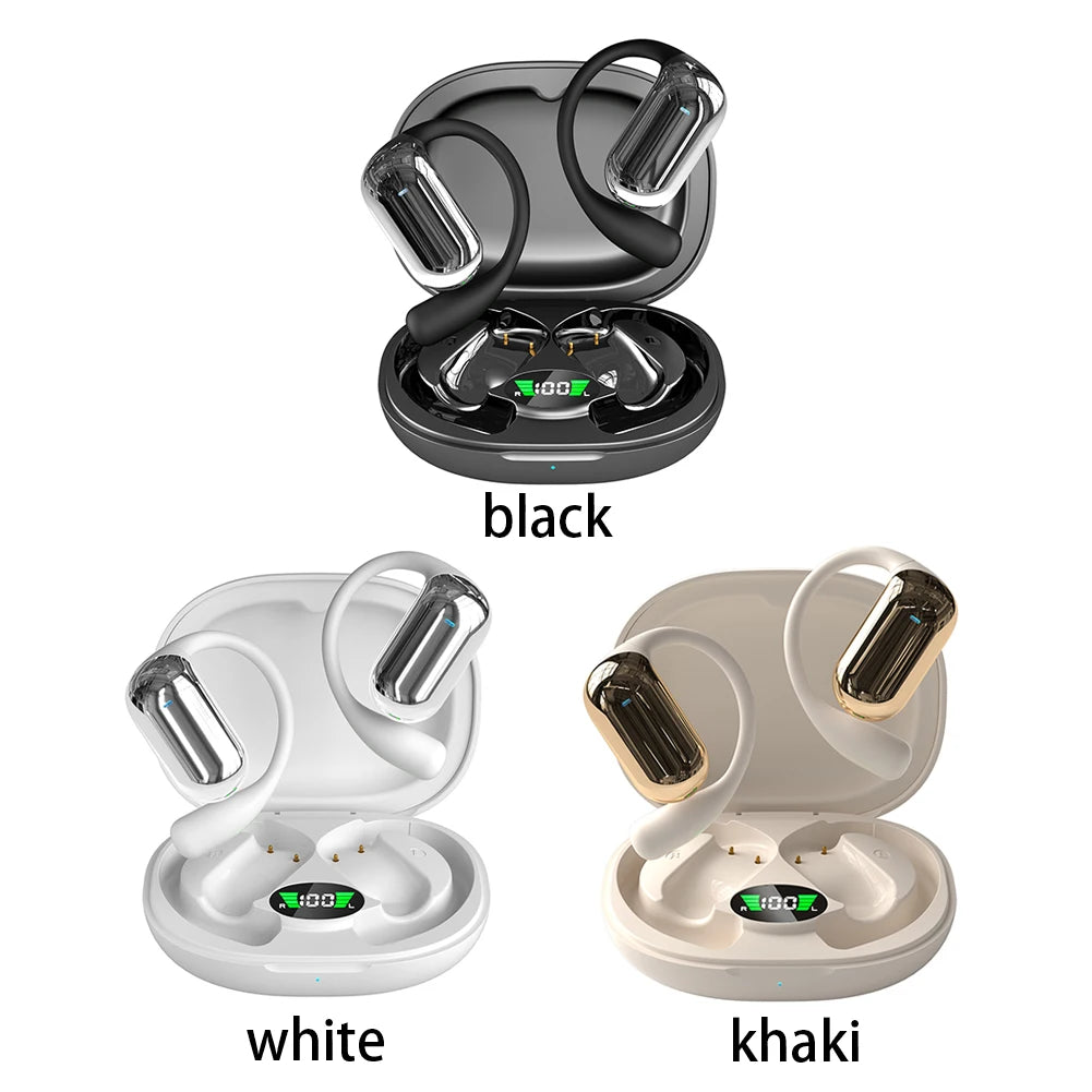 VODOOL AI Translation Earbuds – 144 Languages, BT 5.3 Open Ear