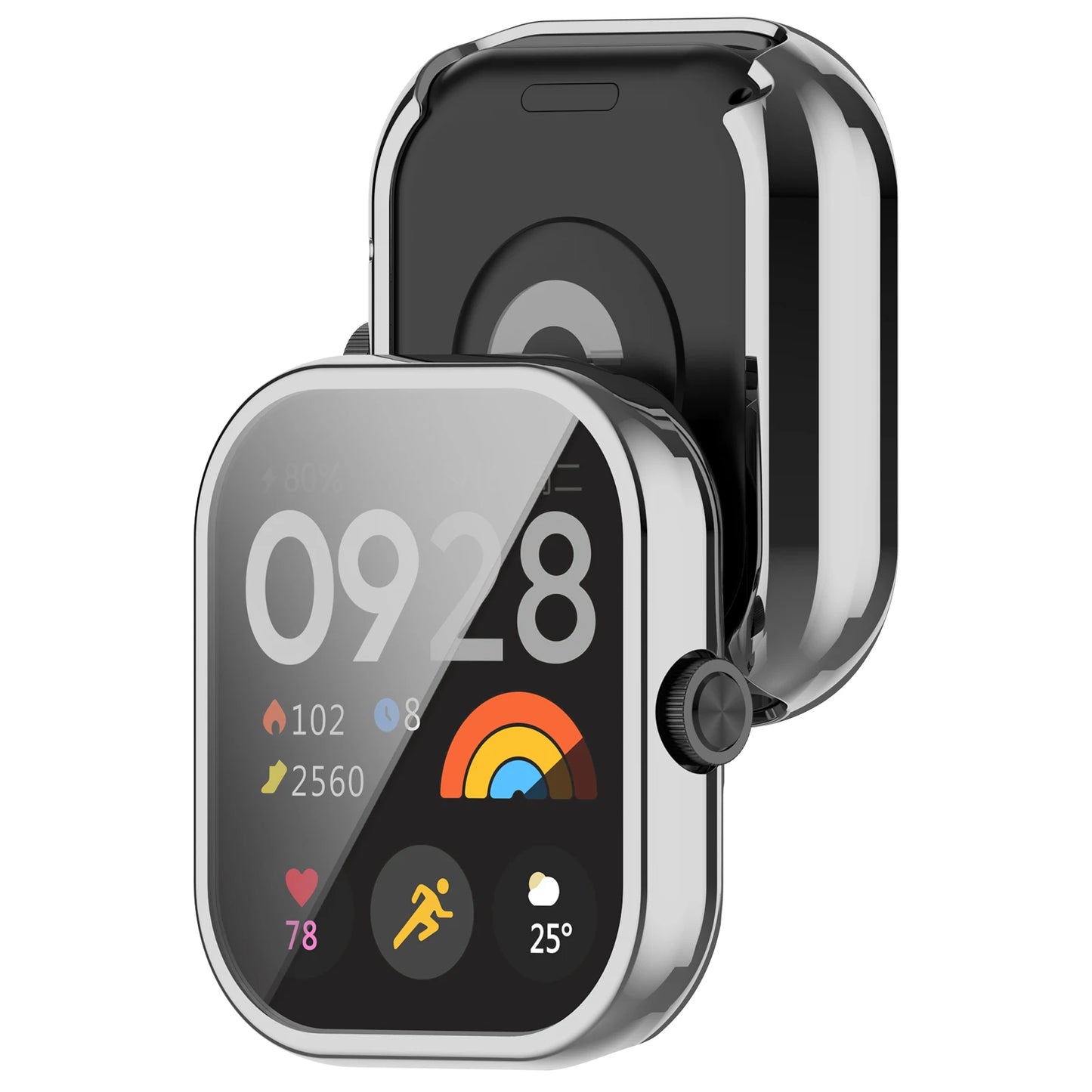For Redmi Watch 4 TPU Soft Cover Protective Electroplated Protector Case Peaceful Pleasures Health and Wellness