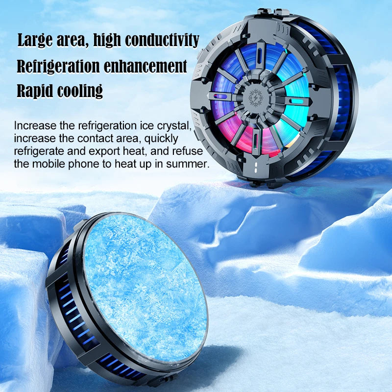 Phone Cooling Fan For Mobile Phone Radiator Phone Cooler For Games Water Cooler For Mobile Phone cooling Fan Phone Radiator Fan Peaceful Pleasures Health and Wellness