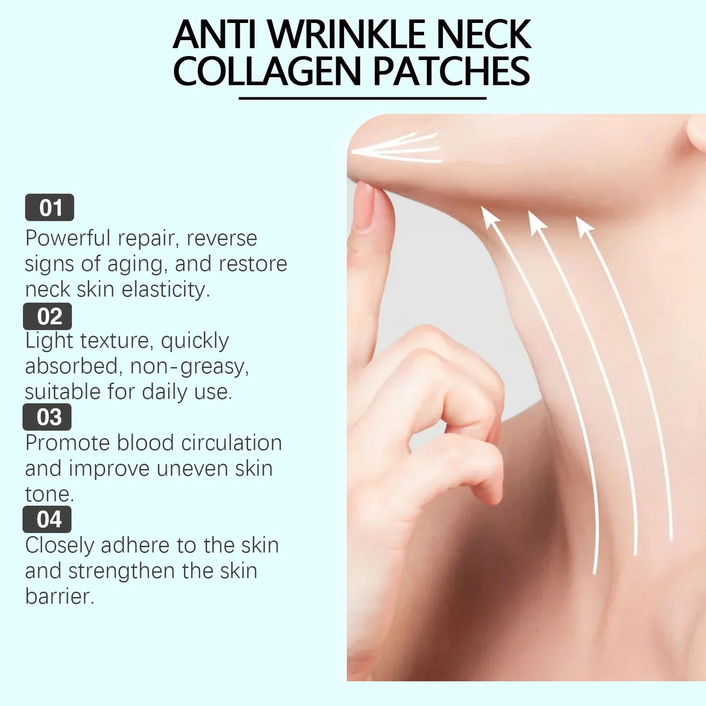 Eelhoe Collagen Neck Patch – Firming & Lifting Neck Mask