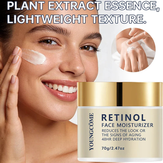Retinol & Hyaluronic Acid Daily Face Moisturizer 1.41/2.47oz Face Moisturizer Cream Oasis Select