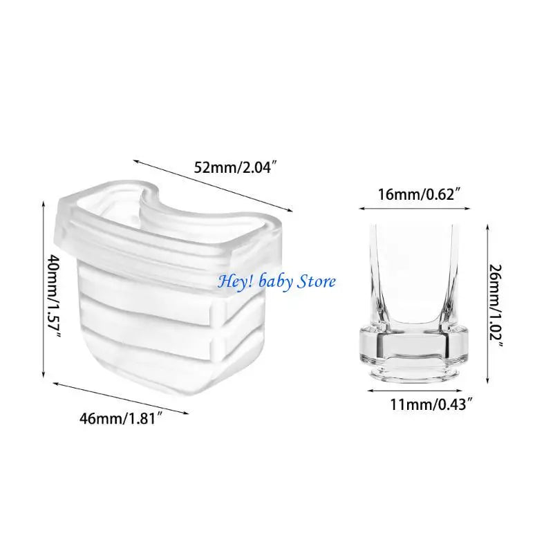 Silicone Membrane & Duckbill Valve Breast Pump Replacement Parts