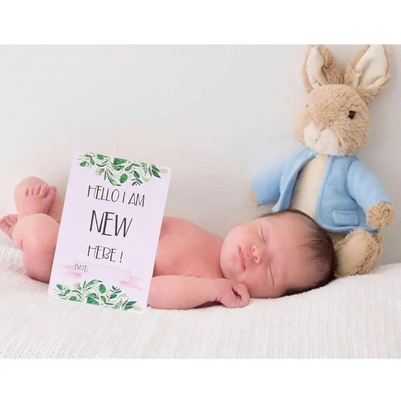 Baby Monthly Milestone Cards 0-12 Months | 12-Piece Set