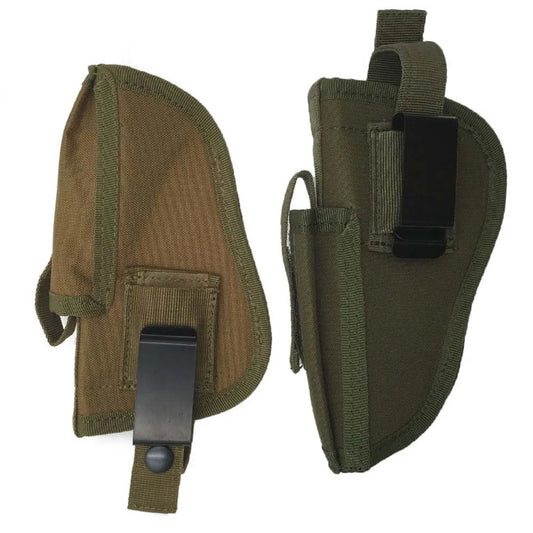 Molle Right Left Interchangeable Tactical Pistol Gun Holster The Waistband with Magazine IWB Holsters Gun Accessories Peaceful Pleasures Health and Wellness