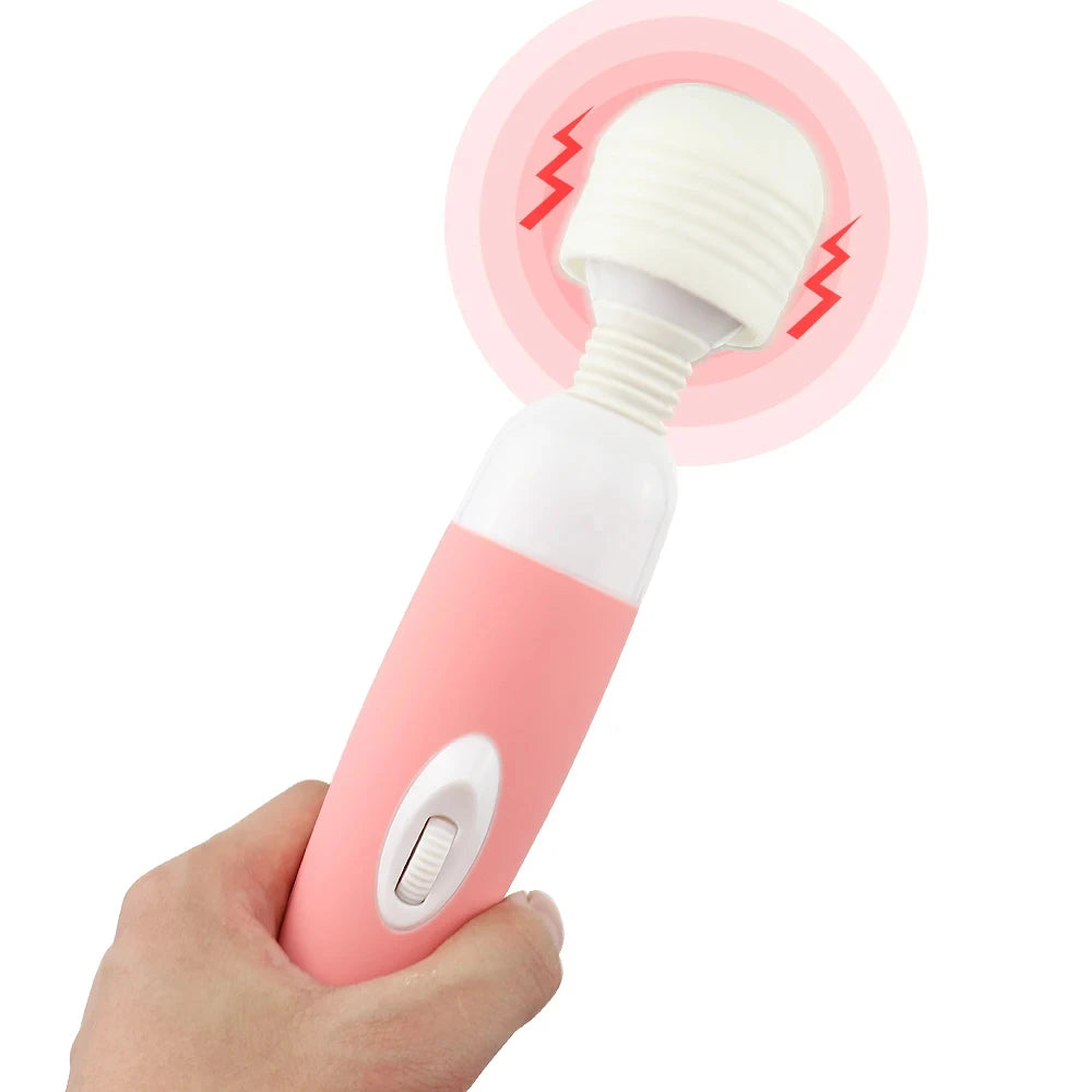 Wired Vibrating Massager for Women, Dual G-Spot & Clitoral Stimulation, Waterproof Body Massage Toy Peaceful Pleasures Health and Wellness