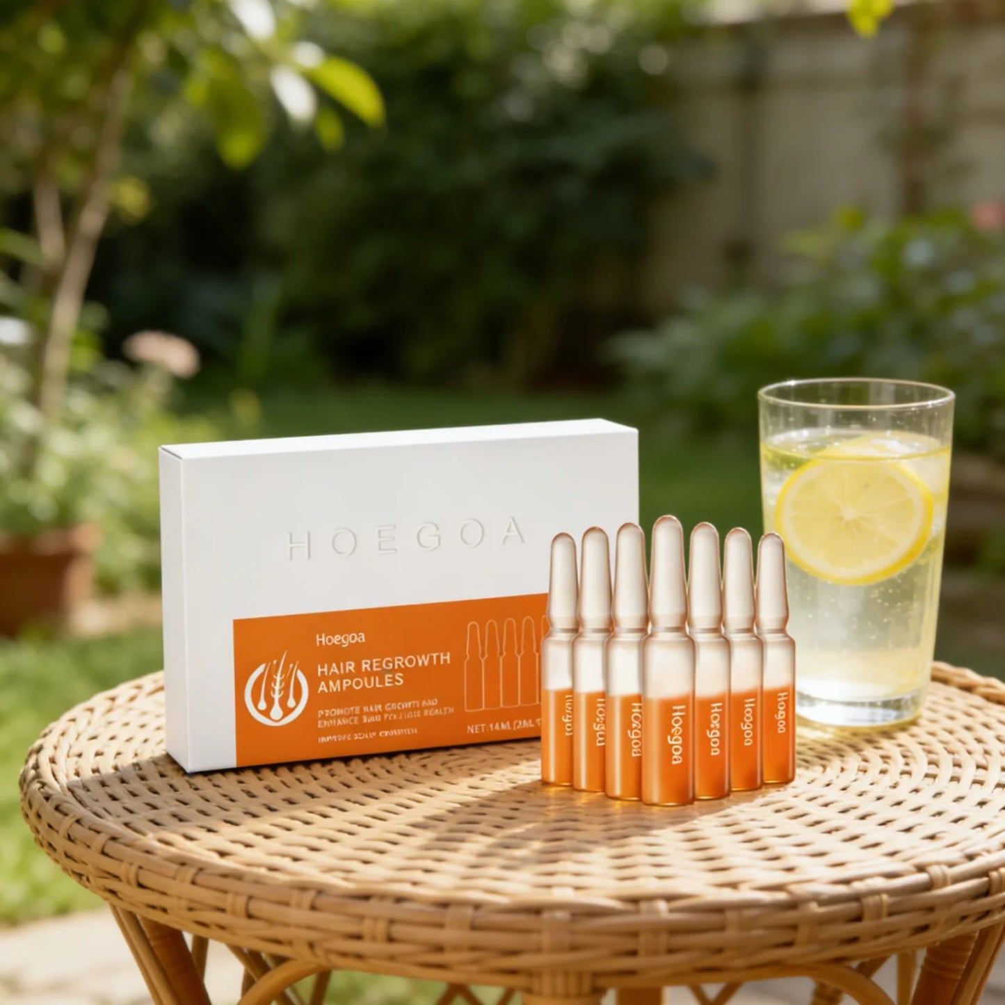 Hoegoa Hair Growth Ampoules – Scalp & Anti-Dandruff Serum