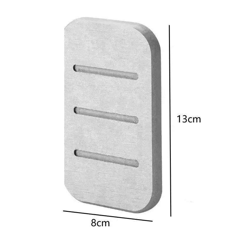 Diatomite Soap Dish – Quick-Dry Absorbent Bathroom Holder Soap Dish Peaceful Pleasures Health and Wellness