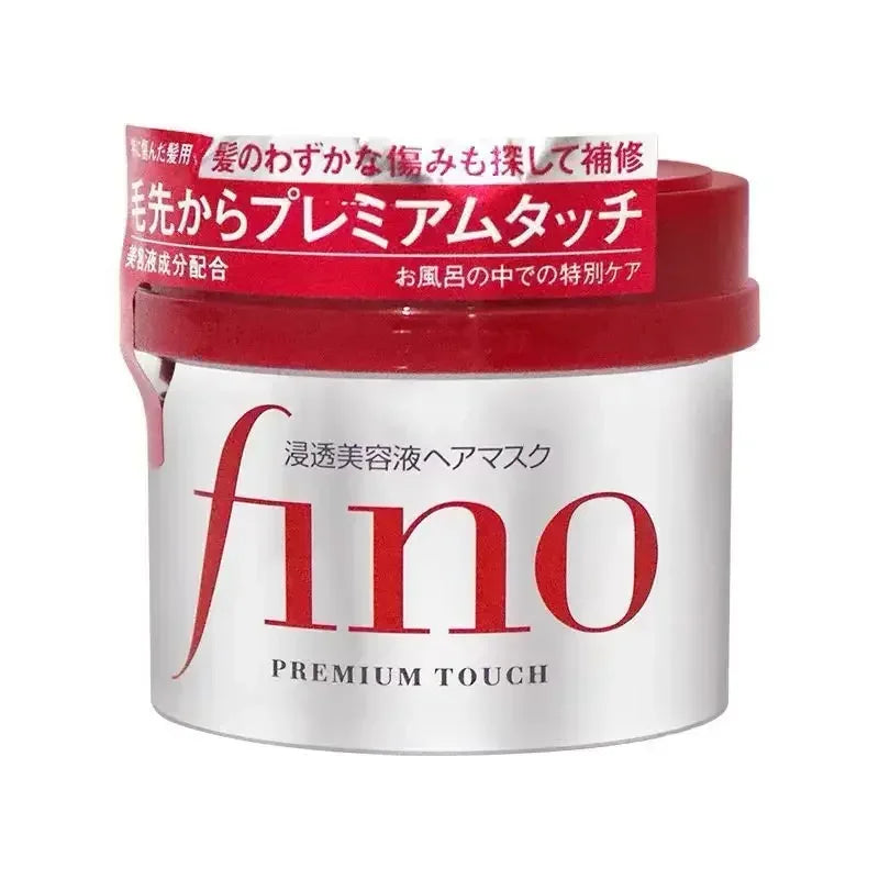 Shampoo Conditioner 550ml/Hair Mask 230ml Oil Control and Glowing Soft Improves Frizzy and Damaged Hair Shampoo and Conditioner Peaceful Pleasures Health and Wellness fino hair mask-230g