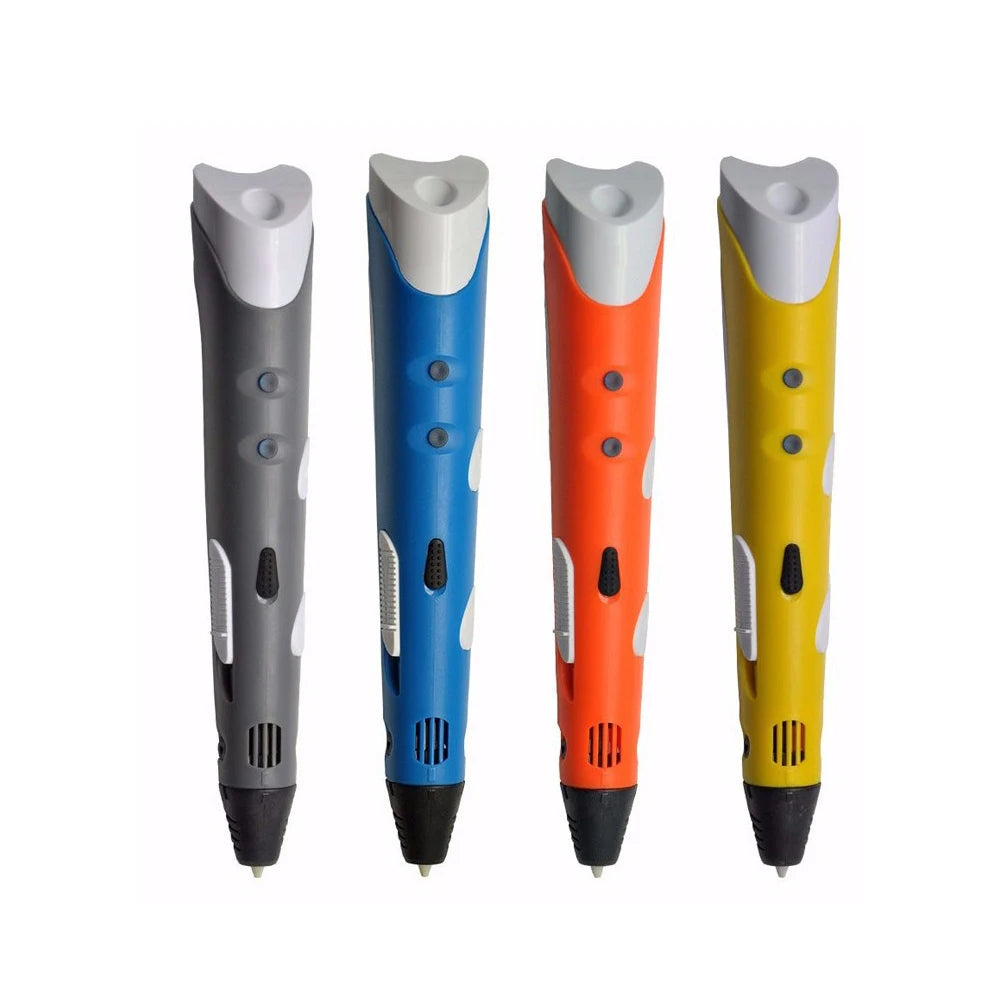 3D Pen Original DIY 3D Printing Pens With ABS Filament Creative Toy Birthday Gift for Kids Design Drawing 3D Printer Pen Peaceful Pleasures Health and Wellness
