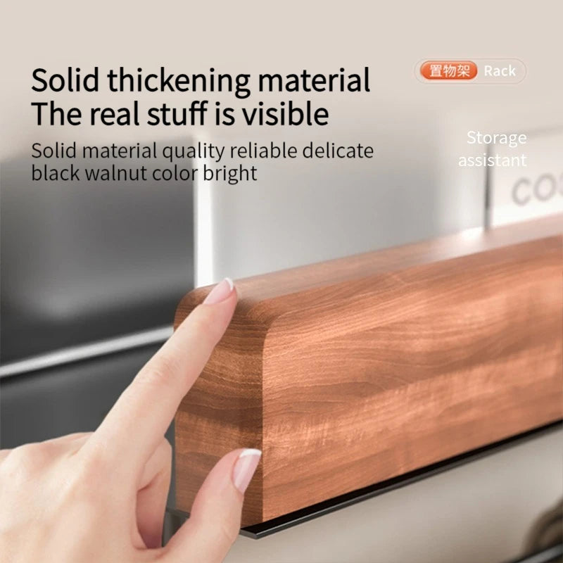 Wood & Aluminum Corner Shower Shelf | Wall-Mounted Organizer Corner Shower Shelf Peaceful Pleasures Health and Wellness