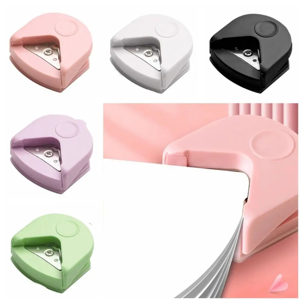 Portable Paper Trimmer R4 Corner Punch Arc-shaped Paper Cutter R4 Corner Rounder DIY Craft Metal Cutting Supplies Peaceful Pleasures Health and Wellness