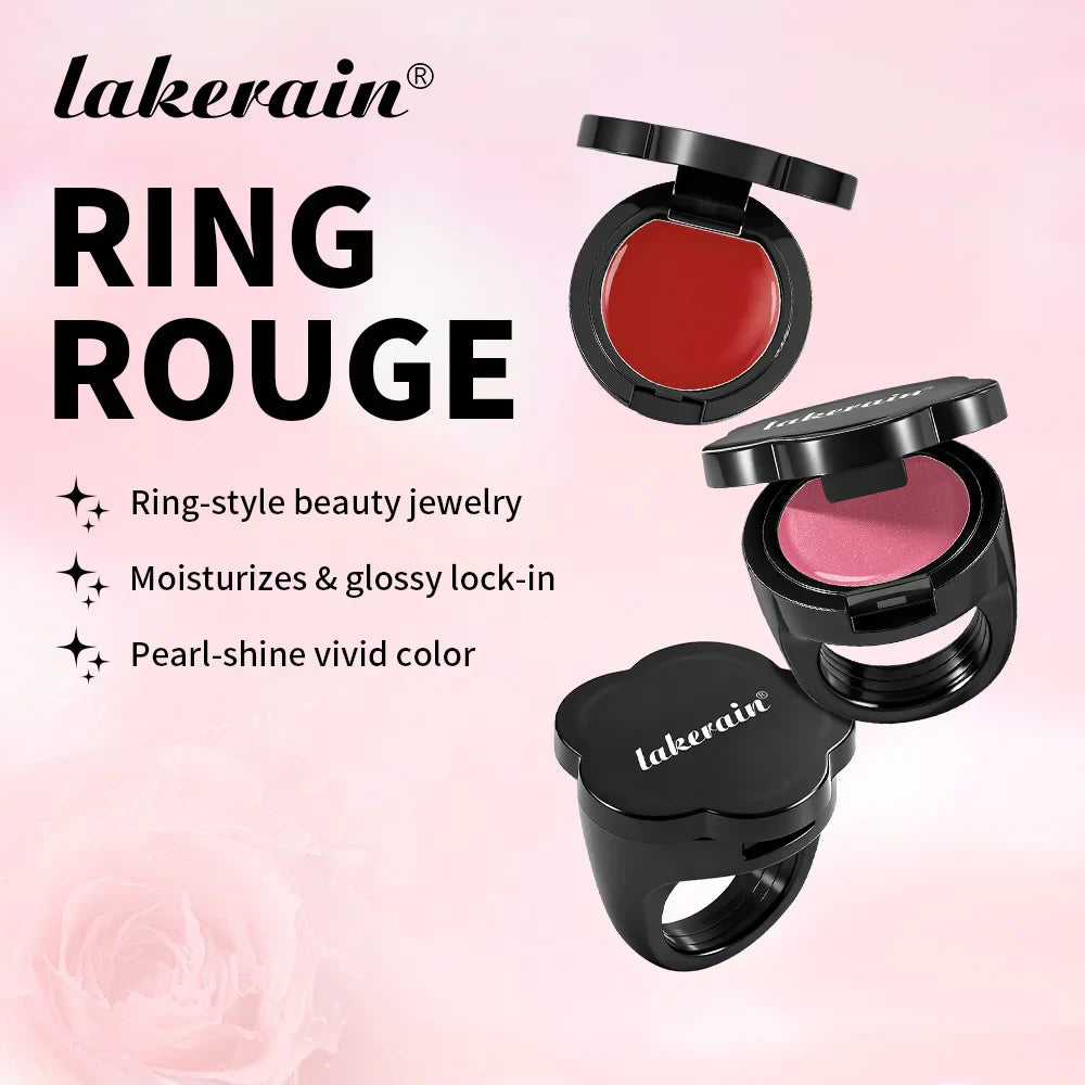 Ring Lipstick Lip & Cheek Color – Jewelry Design, 4 Shades