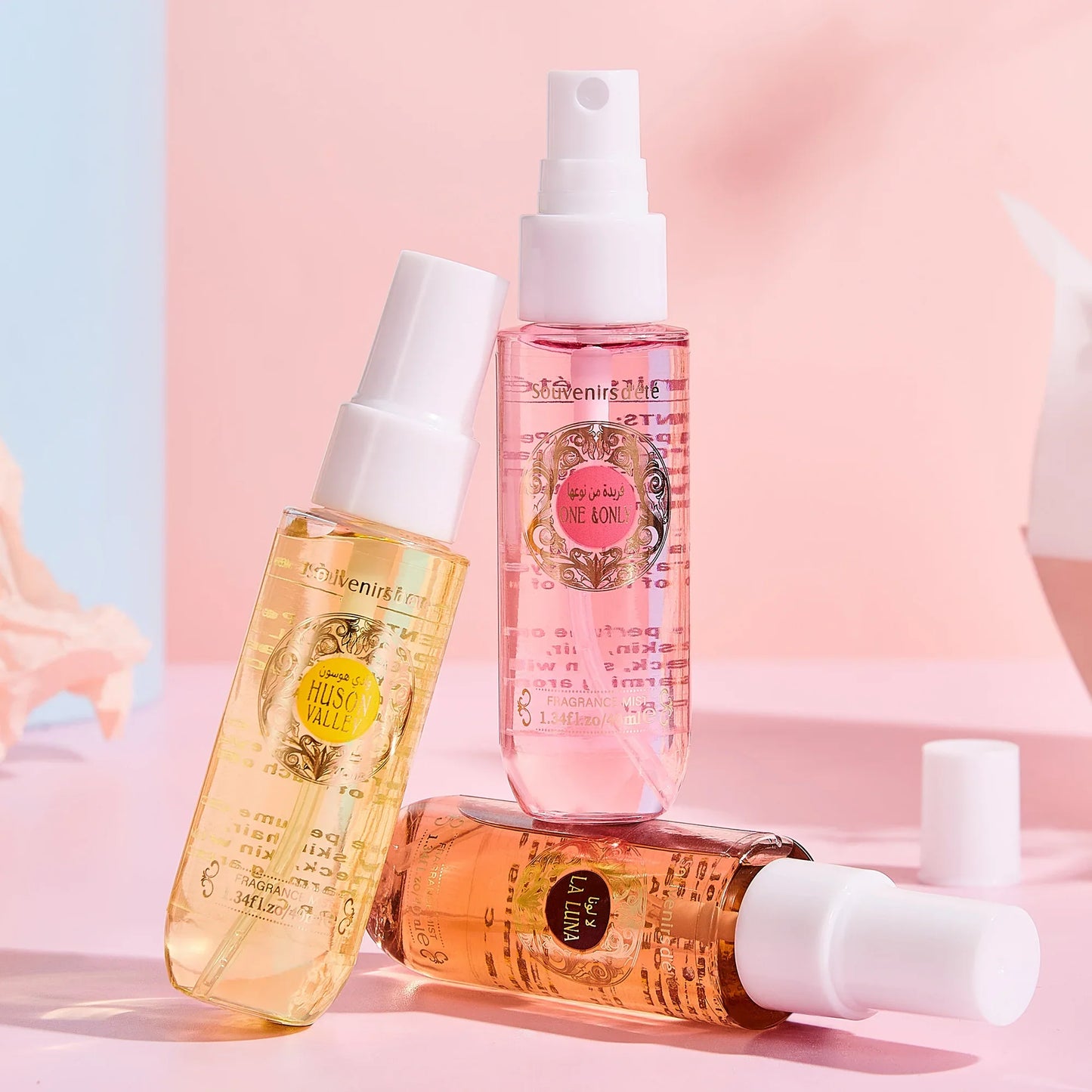4-Piece Alcohol-Free Women's Body Spray Perfume Gift Set