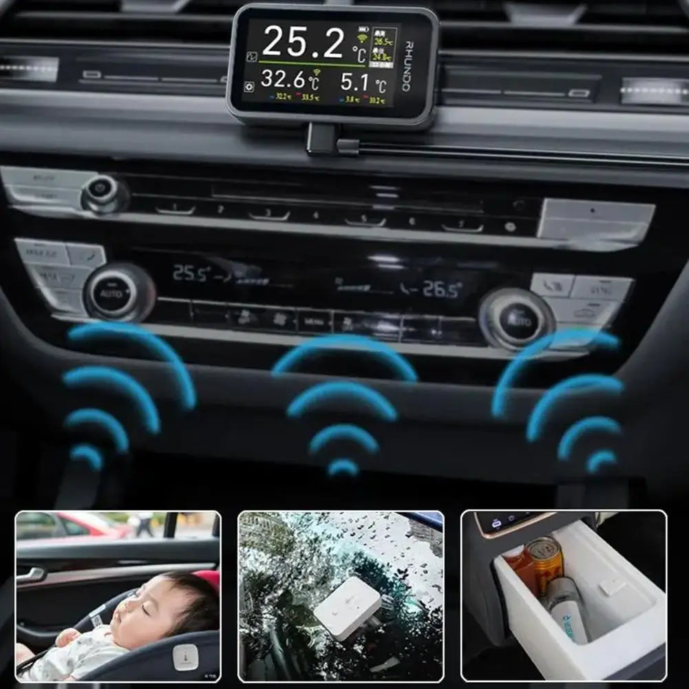 TFT Wireless Digital Thermometer – Car, Home & Greenhouse