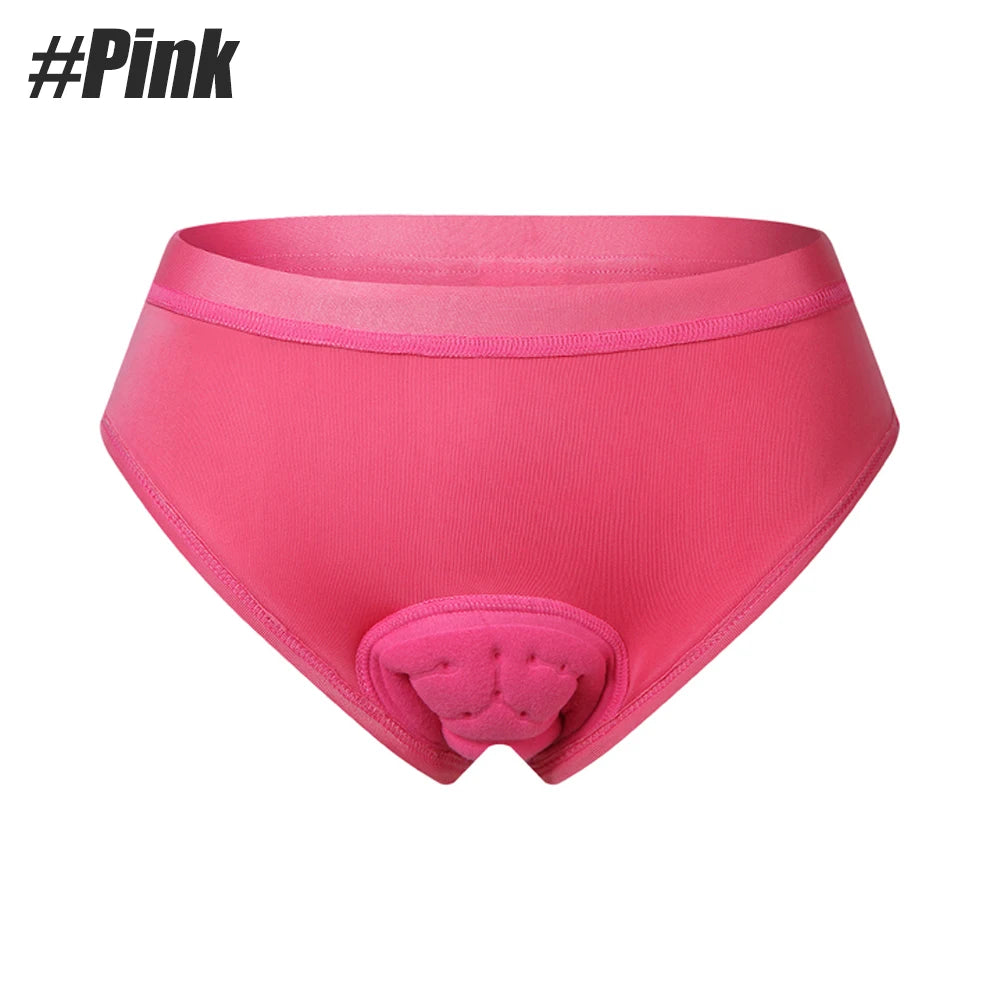 WEFITON 1PCS Women's 4D Gel Padded Cycling Underwear – Breathable, Anti-Chafing Bike Shorts for Mountain & Road Biking Peaceful Pleasures Health and Wellness Pink-1PCS S