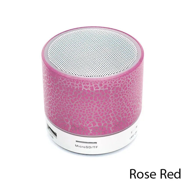 AyeBeau A9 Mini Portable Bluetooth Speaker | LED, MP3 & AUX