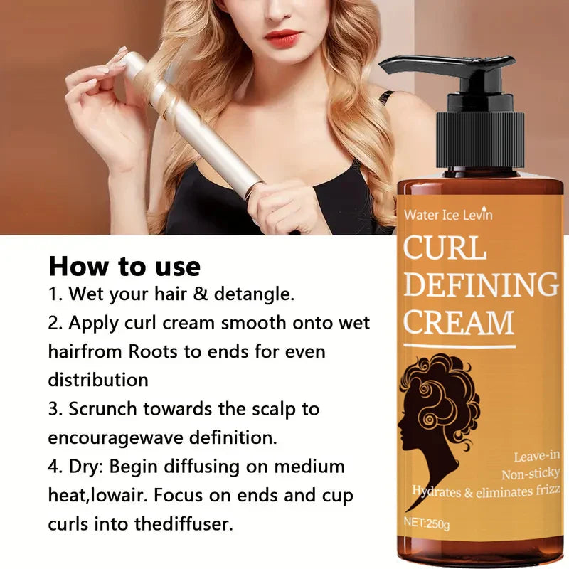 Curly Hair Elastic Protein Conditioner 250g – Keratin & Biotin