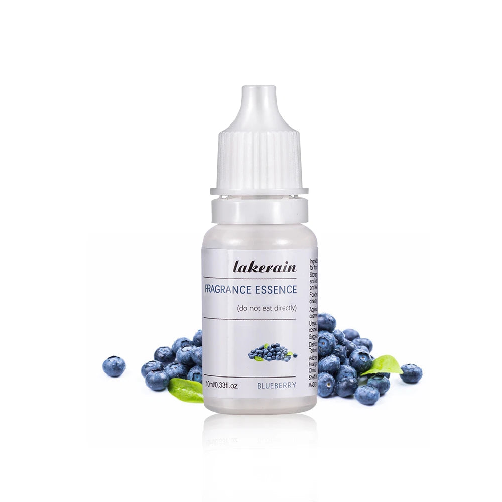 DIY 10ml Pure Fruit Fragrance Oil Diffuser Essential Oils Strawberry Flavor Oil For Lip Gloss DIY Soap Making Lipgloss Essence Peaceful Pleasures Health and Wellness 10 blueberry